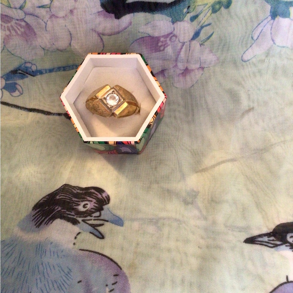 mens vintage Karatclad gold ring